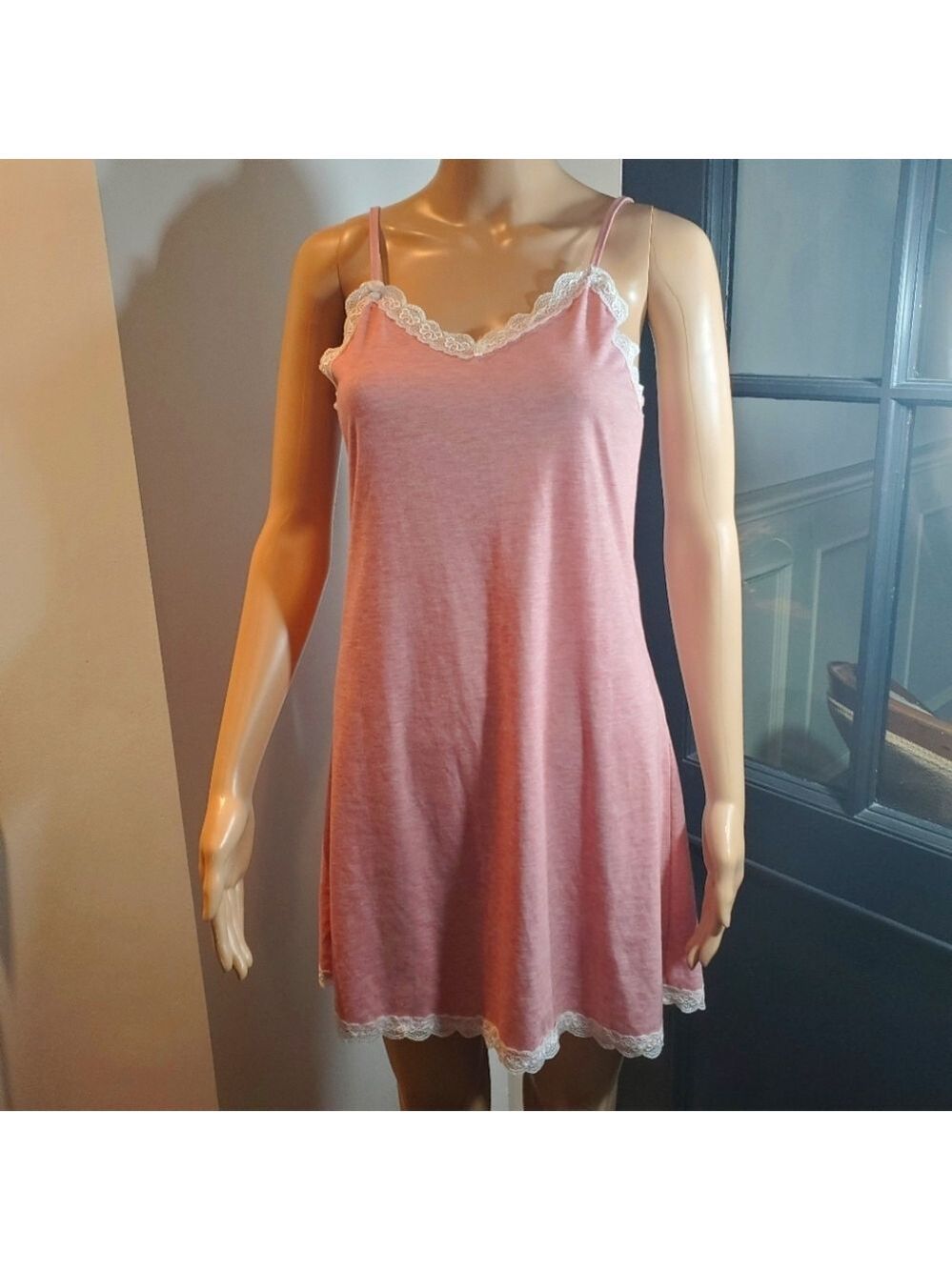 Cute Pink Slip Dress